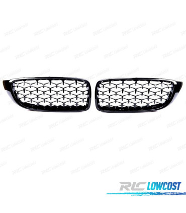 PARRILLAS BMW F32 F33 F36 LOOK M4 NEGRO DIAMANTE