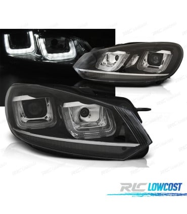 FAROS VOLKSWAGEN VW GOLF VI LIMOUSINE 08-13 FONDO NEGRO