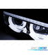FAROS OJOS ANGEL BMW SERIE 7 E38 94-01 FONDO CROMO