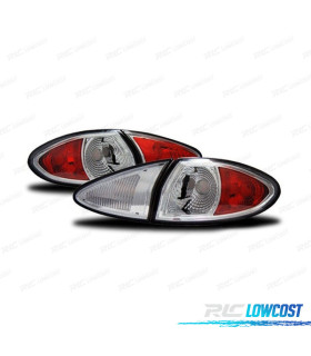 PILOTOS TRASEROS ALFA ROMEO 147 01-05 LOOK CROMADO