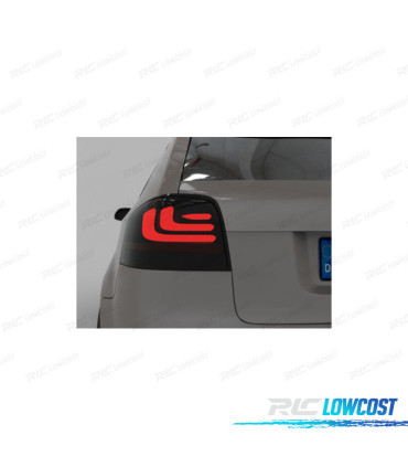 PILOTOS PARA AUDI A3 8P 03-09 CARDNA FULL LED NEGRO AHUMADO