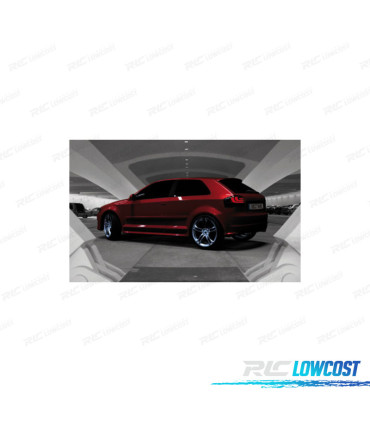 PILOTOS AUDI A3 8P 03-09 CARDNA FULL LED NEGRO AHUMADO