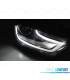 FAROS AUDI A4 B8 12-15 DRL NEGROS