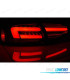 PILOTOS AUDI A4 B8 12-15 SEDAN LED DINÁMICOS ROJO CLARO