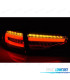 PILOTOS AUDI A4 B8 12-15 SEDAN LED ROJO AHUMADO POR LED DE ORIGEN