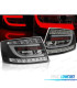 PILOTOS AUDI A6 C6 04-08 SEDAN LED NEGROS 7PIN