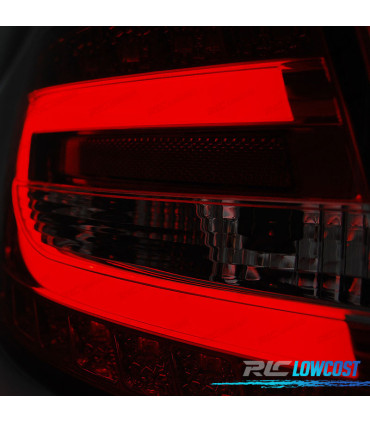 PILOTOS AUDI A6 C6 04-08 SEDAN LED ROJO AHUMADO 7 PINS