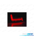 PILOTOS AUDI A6 C6 04-08 SEDAN LED ROJO AHUMADO 7 PIN