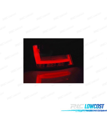 PILOTOS AUDI A6 C6 04-08 SEDAN LED ROJO AHUMADO 7 PIN