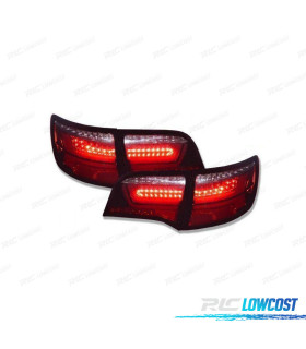 PILOTOS AUDI A6 4F 04-11 AVANT LED DINÁMICOS ROJO AHUMADO