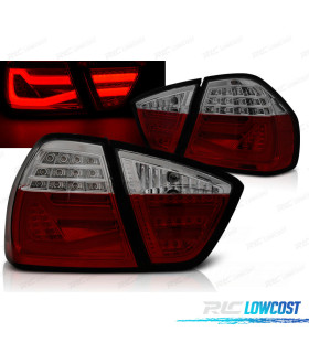 PILOTOS BMW E90 LIMOUSINE 05-08 LED ROJO AHUMADO