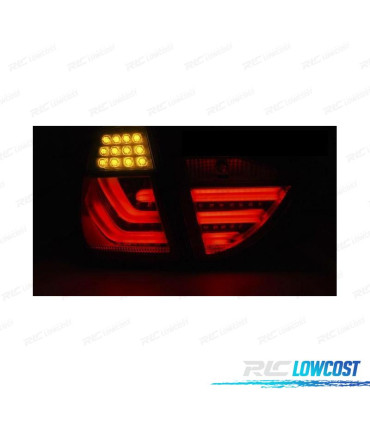 PILOTOS BMW E91 09-11 LED ROJO CLARO
