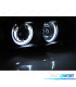 FAROS BMW E39 95-03 OJOS ANGEL CCFL NEGROS