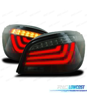 PILOTOS BMW E60 03-07 FULL LED ROJO AHUMADO