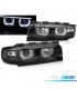 FAROS PARA BMW E38 94-01 OJOS ANGEL LED NEGRO