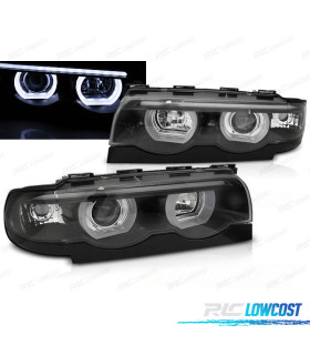 FAROS BMW E38 94-01 OJOS ANGEL LED NEGRO