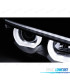 FAROS PARA BMW E38 94-01 OJOS ANGEL LED NEGRO