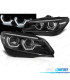 FAROS BMW Z4 E89 09-13 OJOS ANGEL LED DINÁMICOS NEGROS XENON