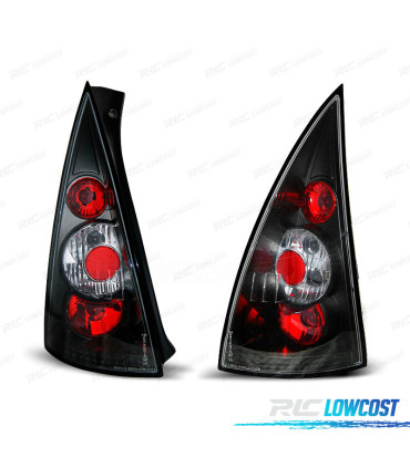 PILOTOS CITROEN C3 02-05 NEGROS