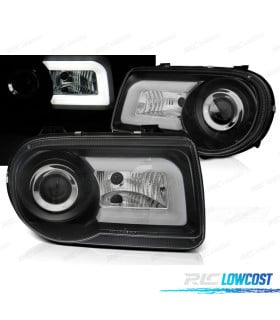 FAROS PARA CHRYSLER 300C 05-10 NEGROS