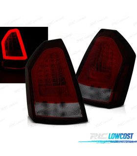 PILOTOS PARA CHRYSLER 300C 05-08 TUBE LED ROJO AHUMADO