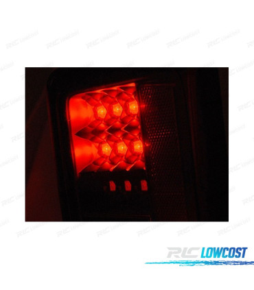PILOTOS PARA JEEP WRANGLER 07-18 FULL LED NEGRO