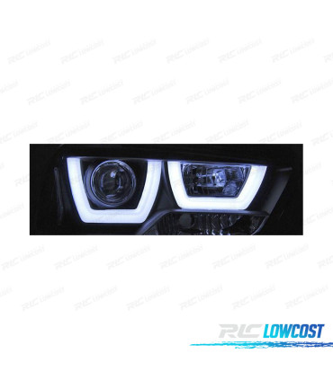 FAROS PARA DODGE CHARGER 11-15 LED NEGROS