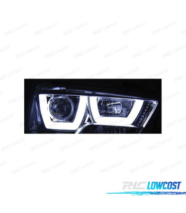 FAROS PARA DODGE CHARGER 11-15 LED CROMADOS