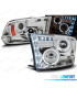 FAROS PARA DODGE RAM 09-11 LED OJOS ANGEL CROMADOS