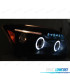 FAROS PARA DODGE CALIBER 06-12 OJOS ANGEL LED NEGROS