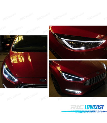 FAROS FORD FOCUS MK3 15-17 LED DINÁMICOS