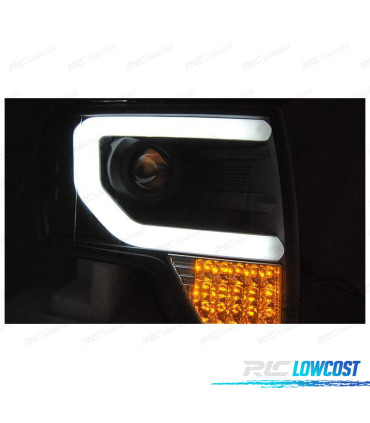 FAROS PARA FORD F150 08-14 LED NEGRO