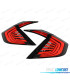 PILOTOS PARA HONDA CIVIC MK10 LIMUSINA FC FK 16- FULL LED ROJO NEGRO