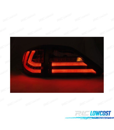 PILOTOS LEXUS RX III 350 09-12 LED DINAMICOS AHUMADO