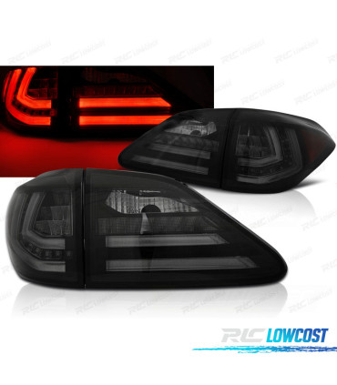 PILOTOS LEXUS RX III 350 09-12 LED DINAMICOS NEGRO