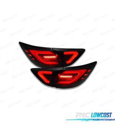 PILOTOS PARA MAZDA CX5 11-17 FULL LED NEGRO AHUMADO