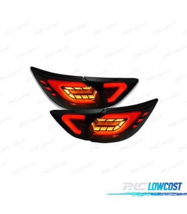 PILOTOS PARA MAZDA CX5 11-17 FULL LED NEGRO AHUMADO