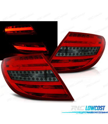 PILOTOS MERCEDES W204 07-10 LED ROJO AHUMADO