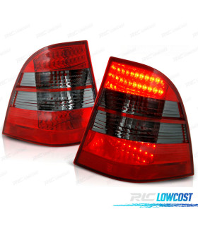 PILOTOS MERCEDES ML W163 98-05 LED ROJO AHUMADO