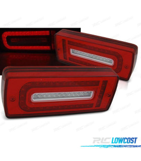 PILOTOS PARA MERCEDES W463 07-17 FULL LED ROJO CLARO