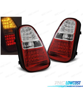PILOTOS MINI COOPER R50 R52 R53 04-06 LED ROJO CLARO