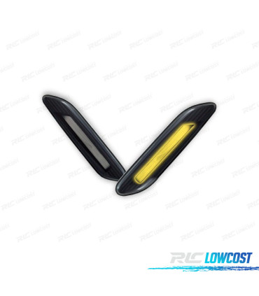 INTERMITENTES LATERALES MINI COUNTRYMAN R60 10- LED NEGROS