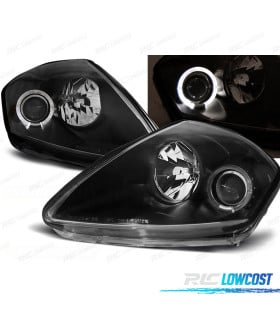 FAROS MITSUBISHI ECLIPSE 00-05 OJOS ANGEL NEGROS