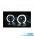FAROS PARA OPEL ASTRA G 97-04 OJOS ANGEL CCFL NEGROS