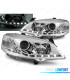 FAROS PARA OPEL ASTRA G 97-04 LUZ DIURNA CROMADOS