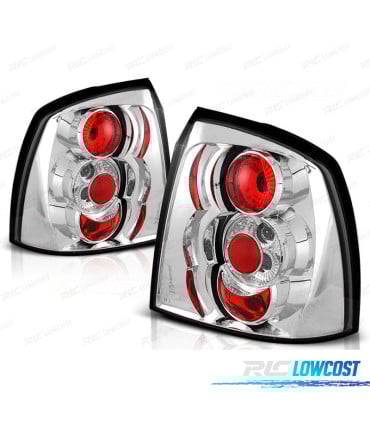 PILOTOS PARA OPEL ASTRA G 3P 5P 97-04 CROMADOS