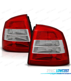 PILOTOS PARA OPEL ASTRA G 3P 5P 97-04 ROJO CRISTAL