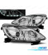 FAROS OPEL CORSA D 06-11 LUZ DIURNA LED CROMADOS