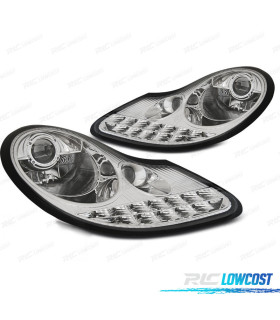 FAROS PORSCHE BOXSTER 96-04 NEW LED EDITION CROMO