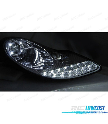 FAROS PORSCHE BOXSTER 96-04 NEW LED EDITION CROMO